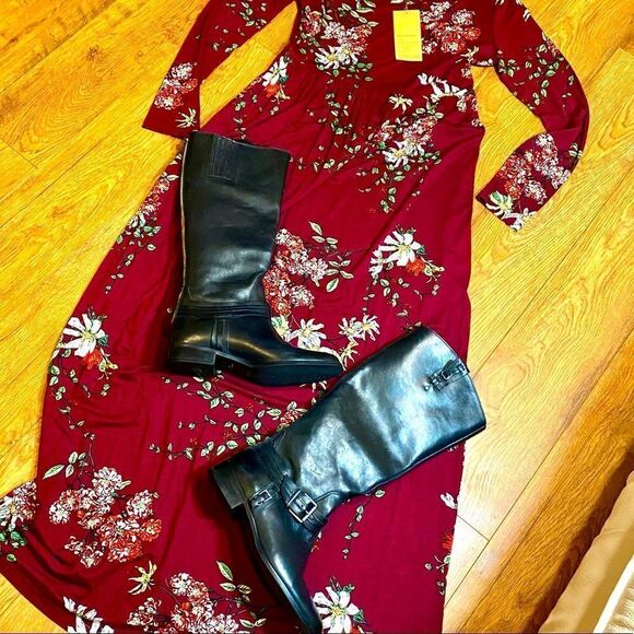 MATISSE BLACK LEATHER FLASHBACK RIDING BOOTS-MINT CONDITION 8M - Picture 11 of 12